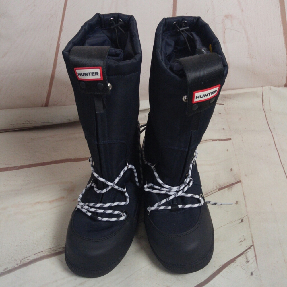 Hunter Original Black Snow Boots